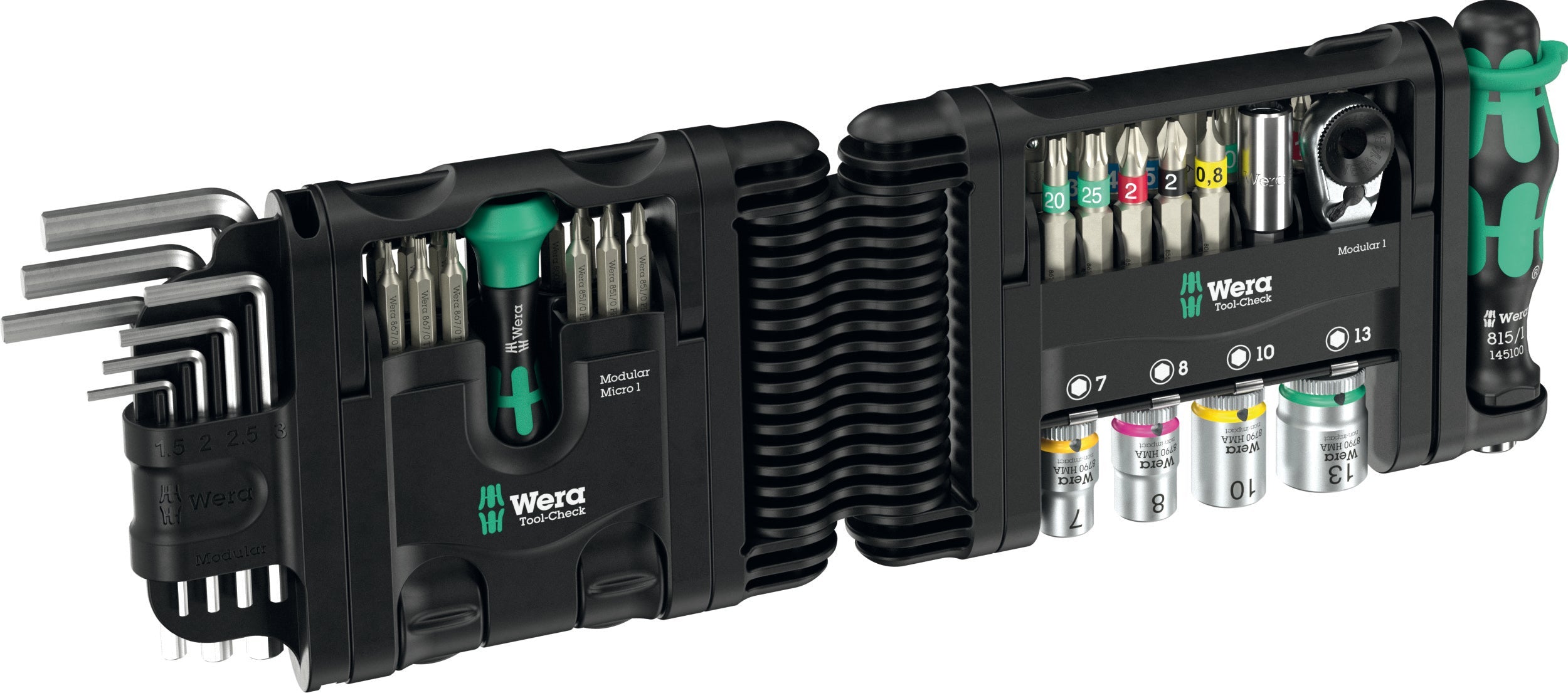 Wera Tool-Check Modular Set 1 50 Pieces Metric 05049020001